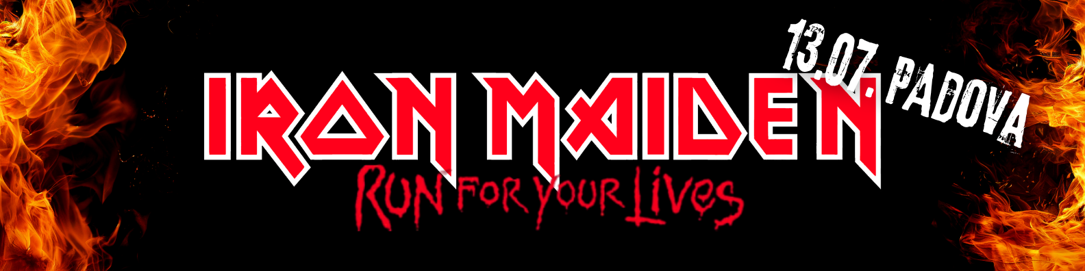 banner iron maiden